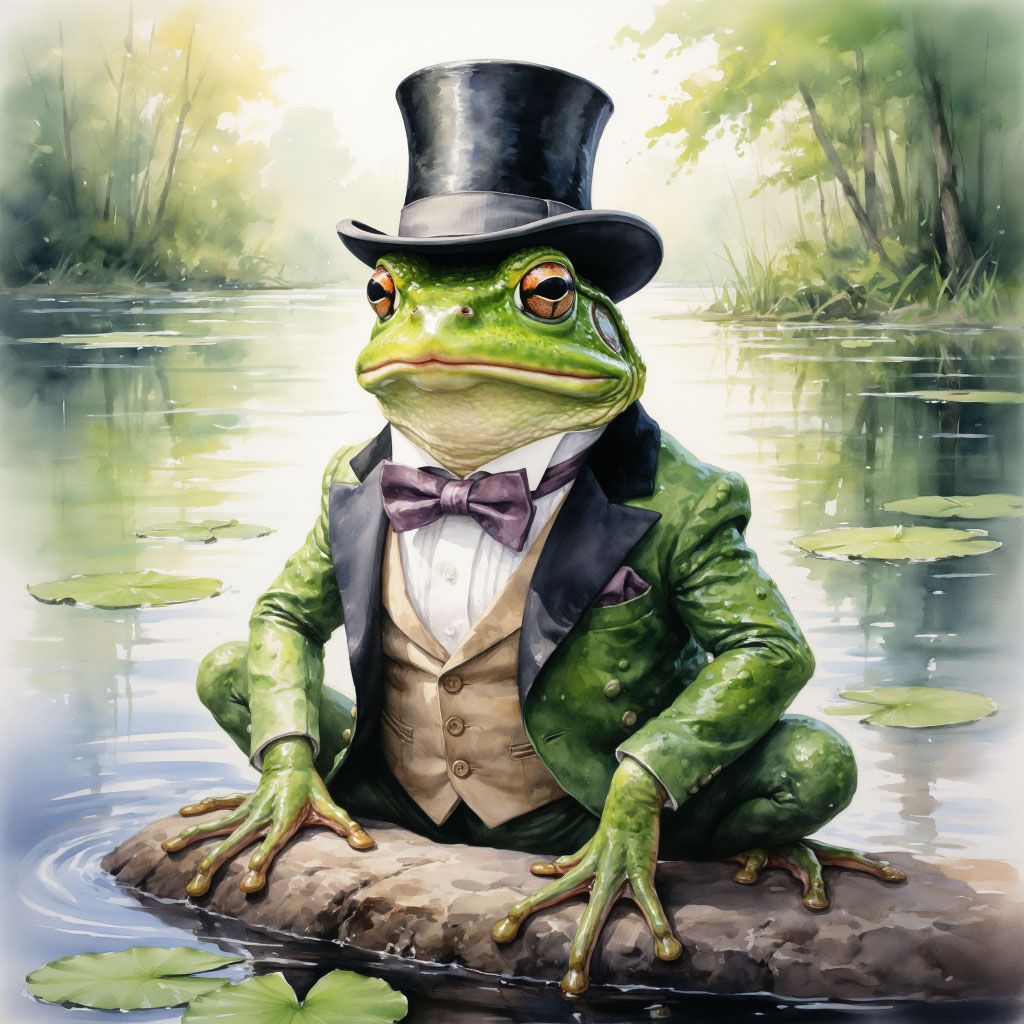 Иконка канала Мистер Лягухич (анимации)