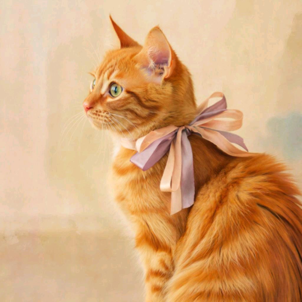 Иконка канала КИСА С БАНТИКОМ