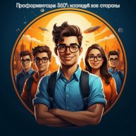 Иконка канала Профориентация 360: исследуй все стороны