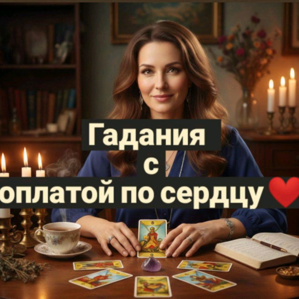 Иконка канала ДинаТаро❤️ Телеграмм DinaTaro ❤️ Гадания