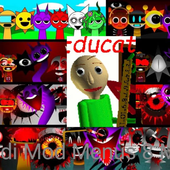 Иконка канала Baldi Mod Menus С 8 Марта In Sprunki Video