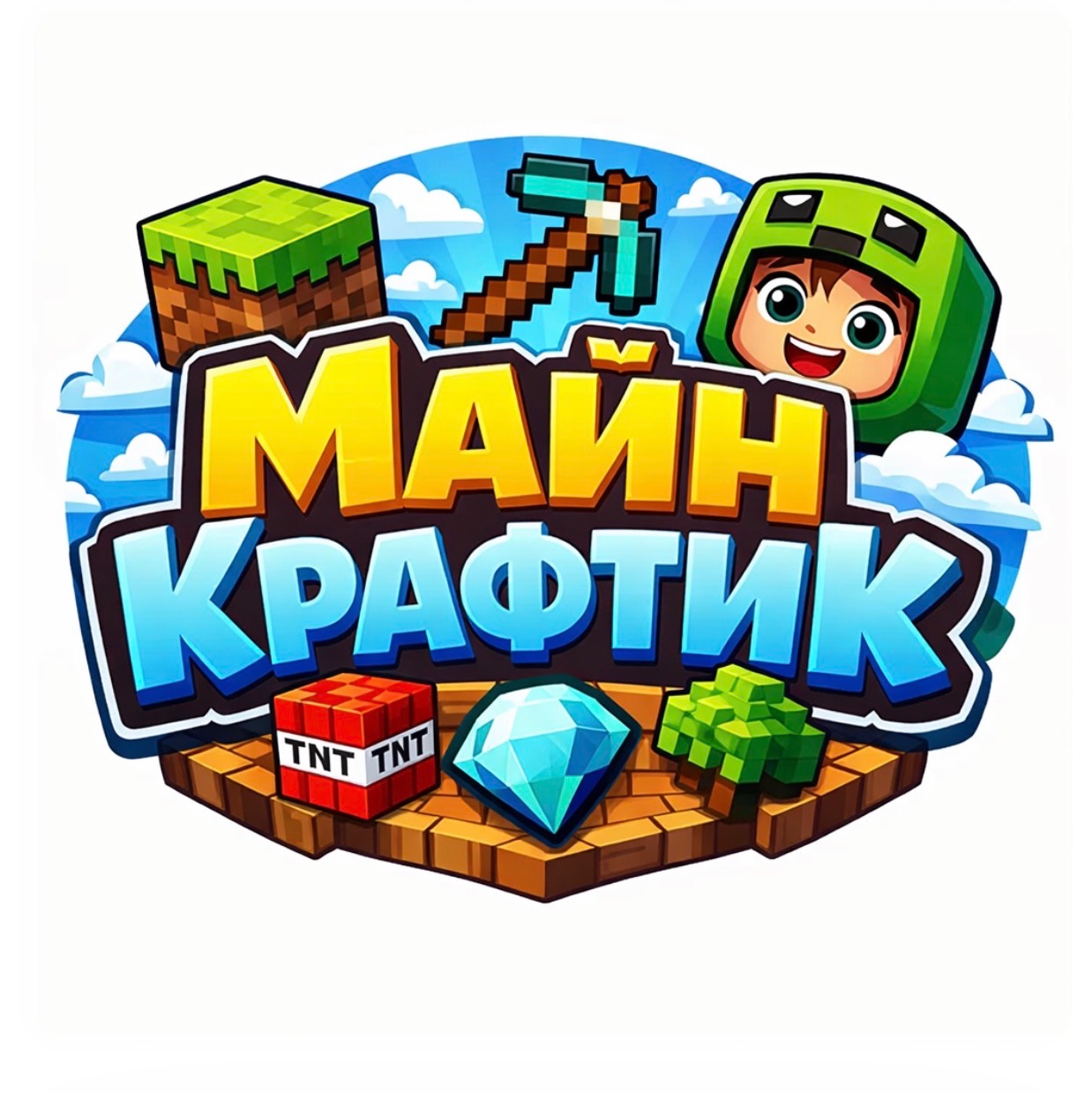 Иконка канала МайнКрафтик Миша