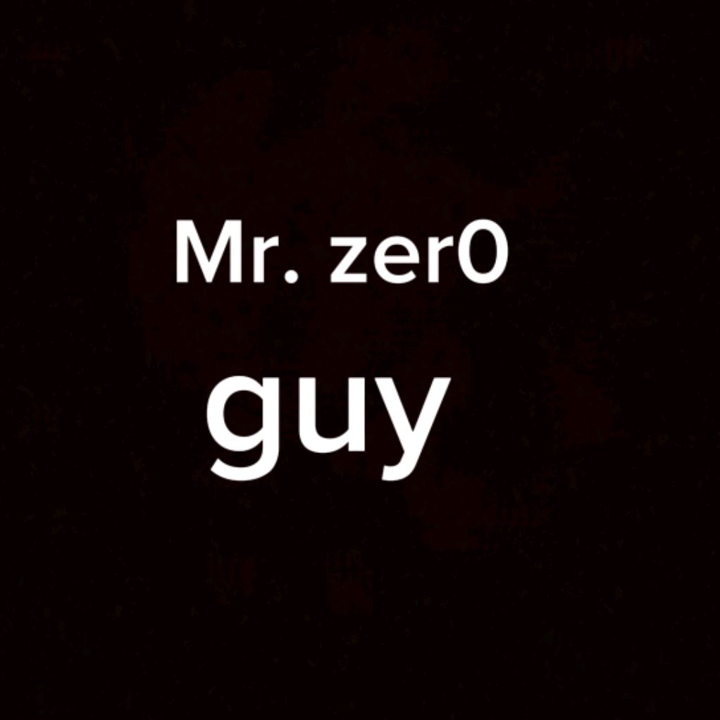 Иконка канала mr. Zer0_guy