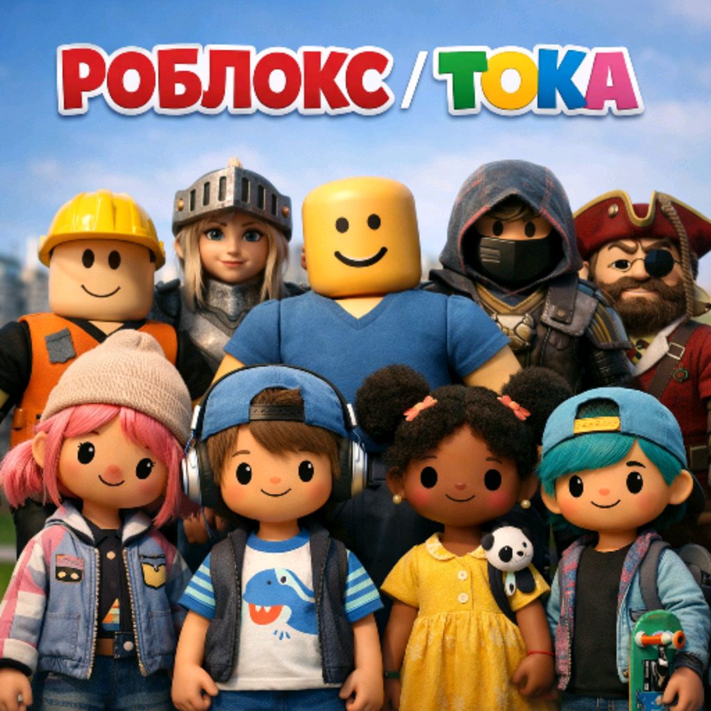 Иконка канала РОБЛОКС/ ТОКА