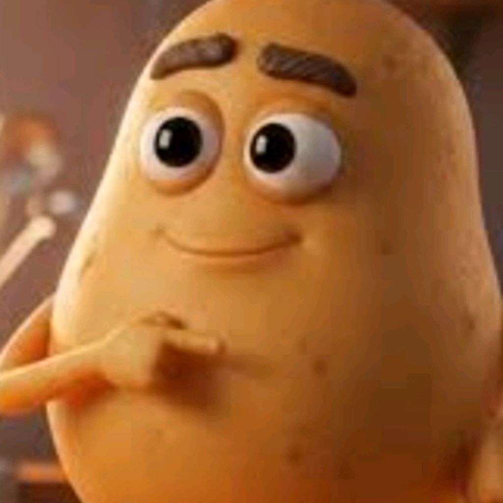 Иконка канала весёлая картошка