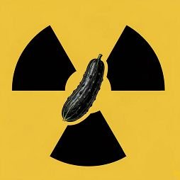 Иконка канала радиоактивный cucumber