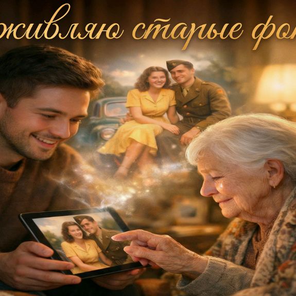 Иконка канала Ожившие Фотографии