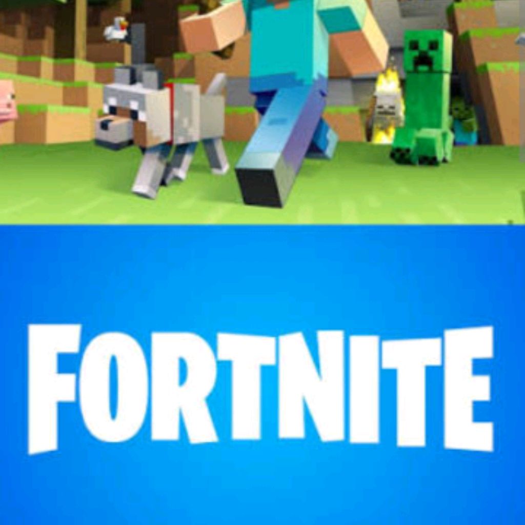 Иконка канала Майнкрафт и Фортнайт