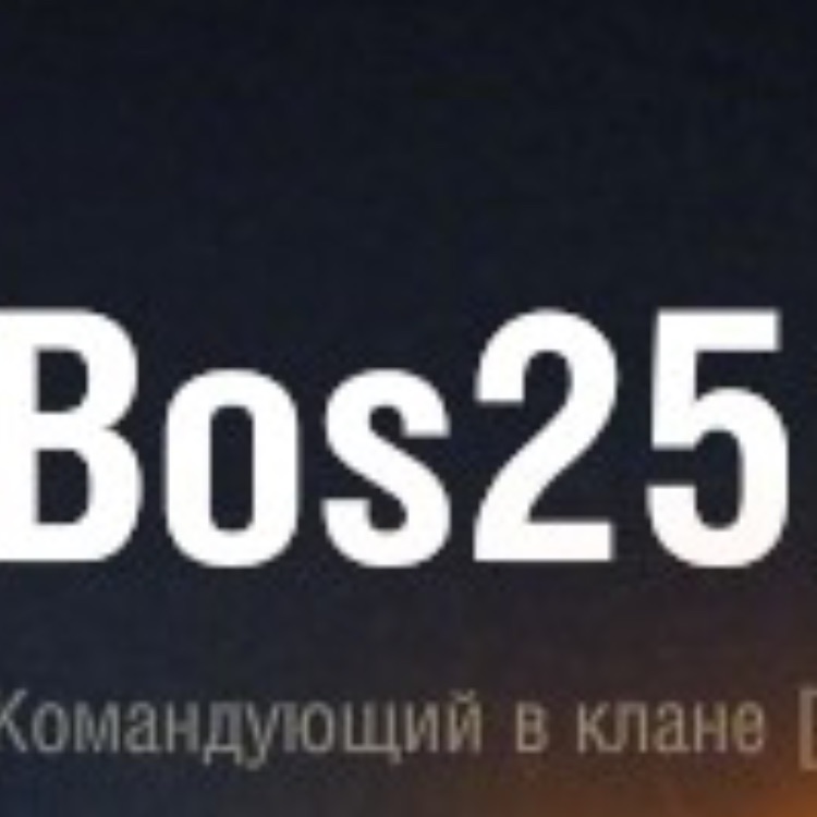 Иконка канала Bos25russ