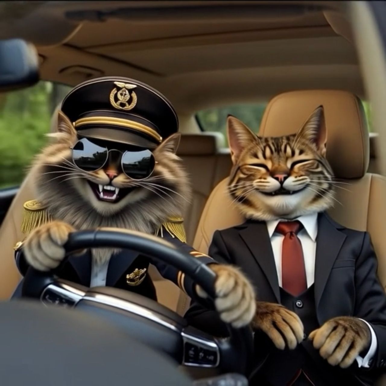 Иконка канала Золотые котики: МЯУ-ДИЧЬ за Рулём