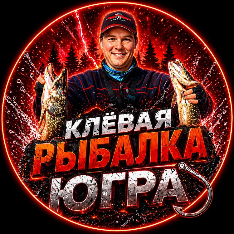 Иконка канала Клёвая рыбалка Югра