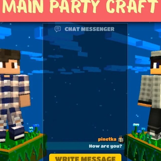 Иконка канала строительство в partycraft