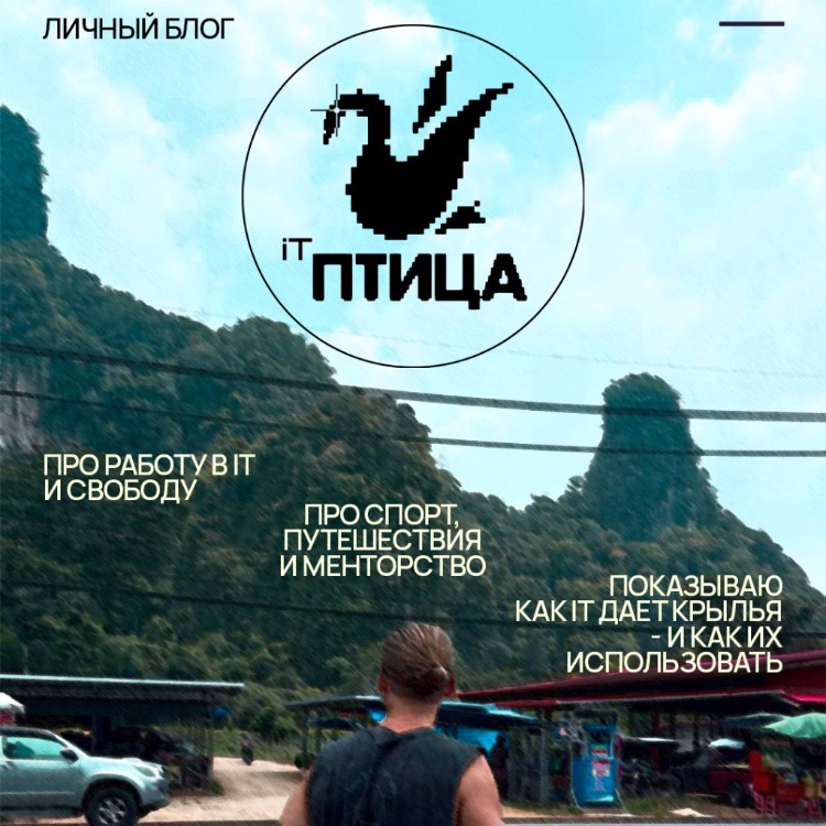 Иконка канала IT Птица | Ментор Frontend