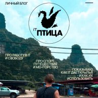 Иконка канала IT Птица | Ментор Frontend