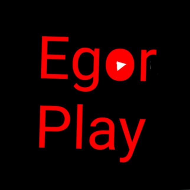 Иконка канала Egor Play/Егор Плей