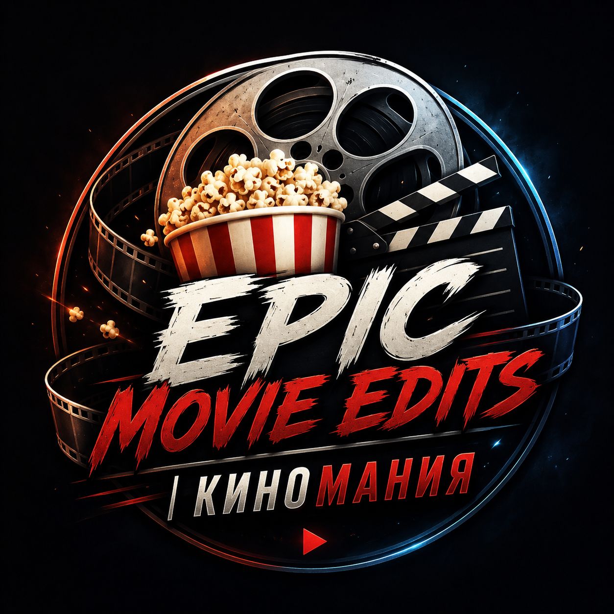 Иконка канала 🎬 Epic Movie Edits | КиноМания 🍿