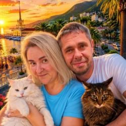 Иконка канала Сочи, море, 2 кота