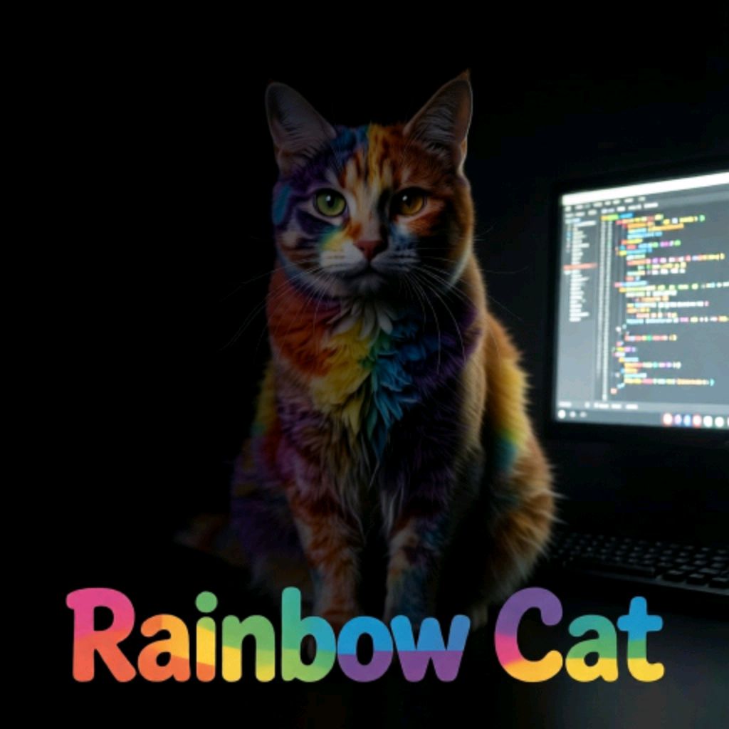 Иконка канала Rainbow Cat