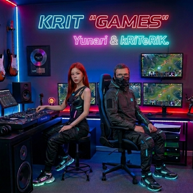 Иконка канала KRIT"GAMES" & Yunari