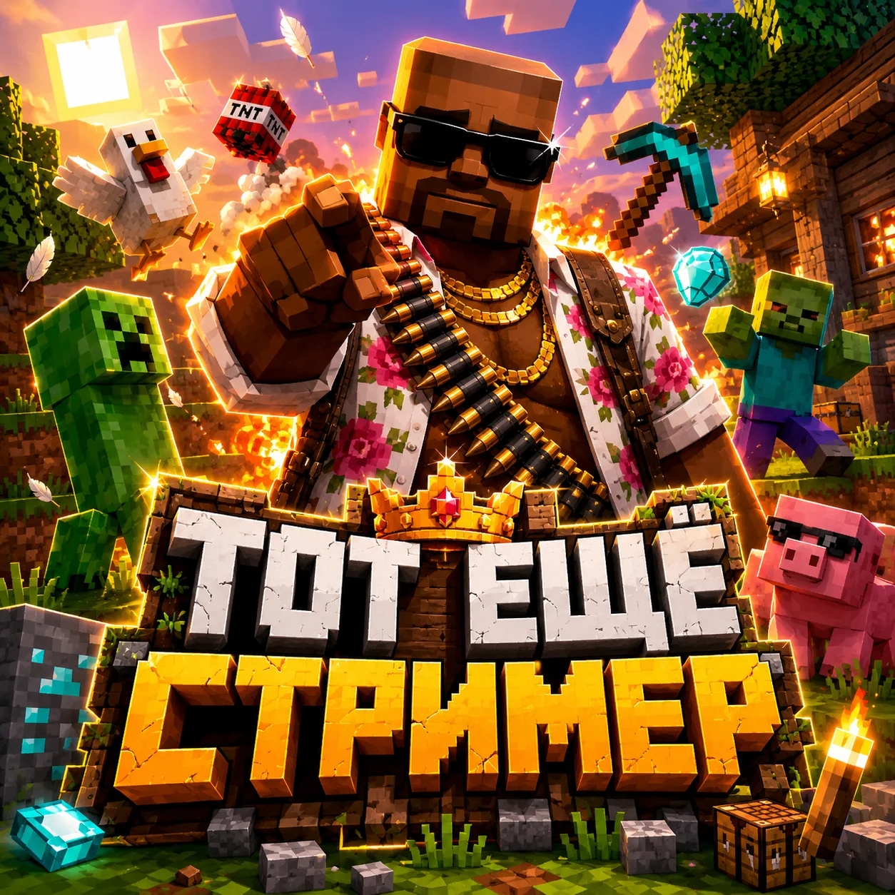 Иконка канала ТОТ ЕЩЁ СТРИМЕР 🫡