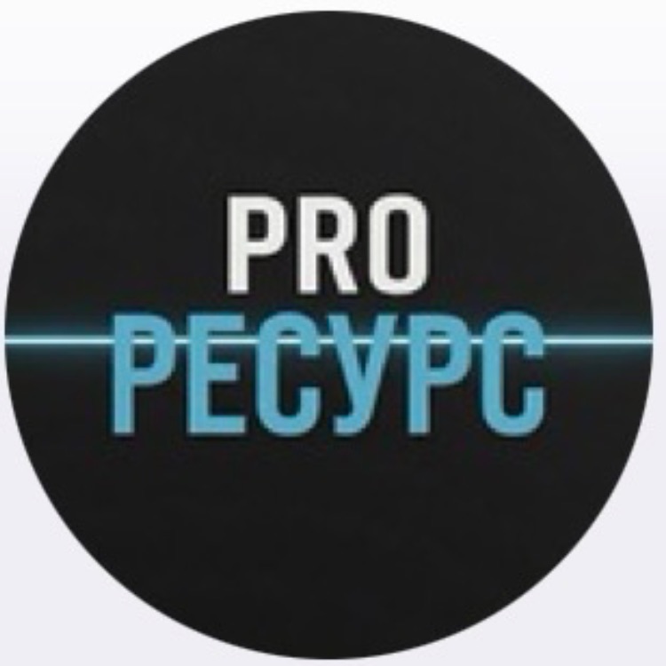 Иконка канала PRO РЕСУРС