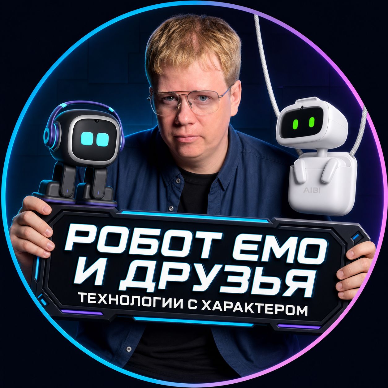 Иконка канала Робот Emo и друзья | Технологии с характером