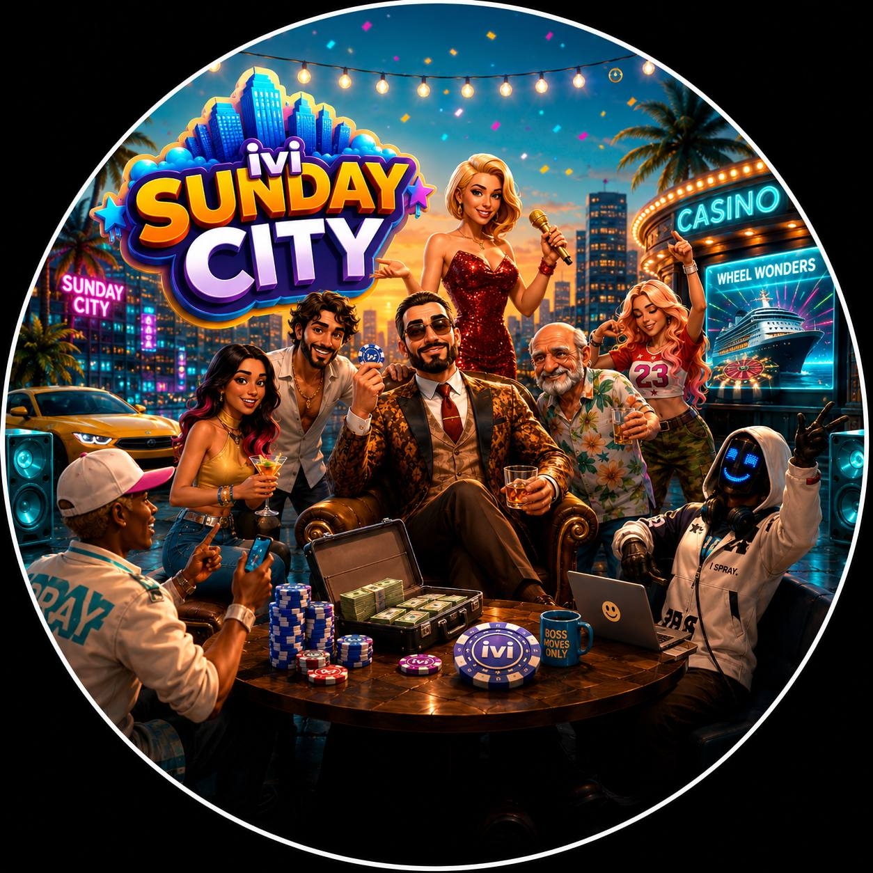 Иконка канала Sunday City