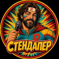 Иконка канала 🎤 СТЕНДАПЕР