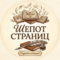 Иконка канала Аудиокниги и Истории❤️Шёпот страниц
