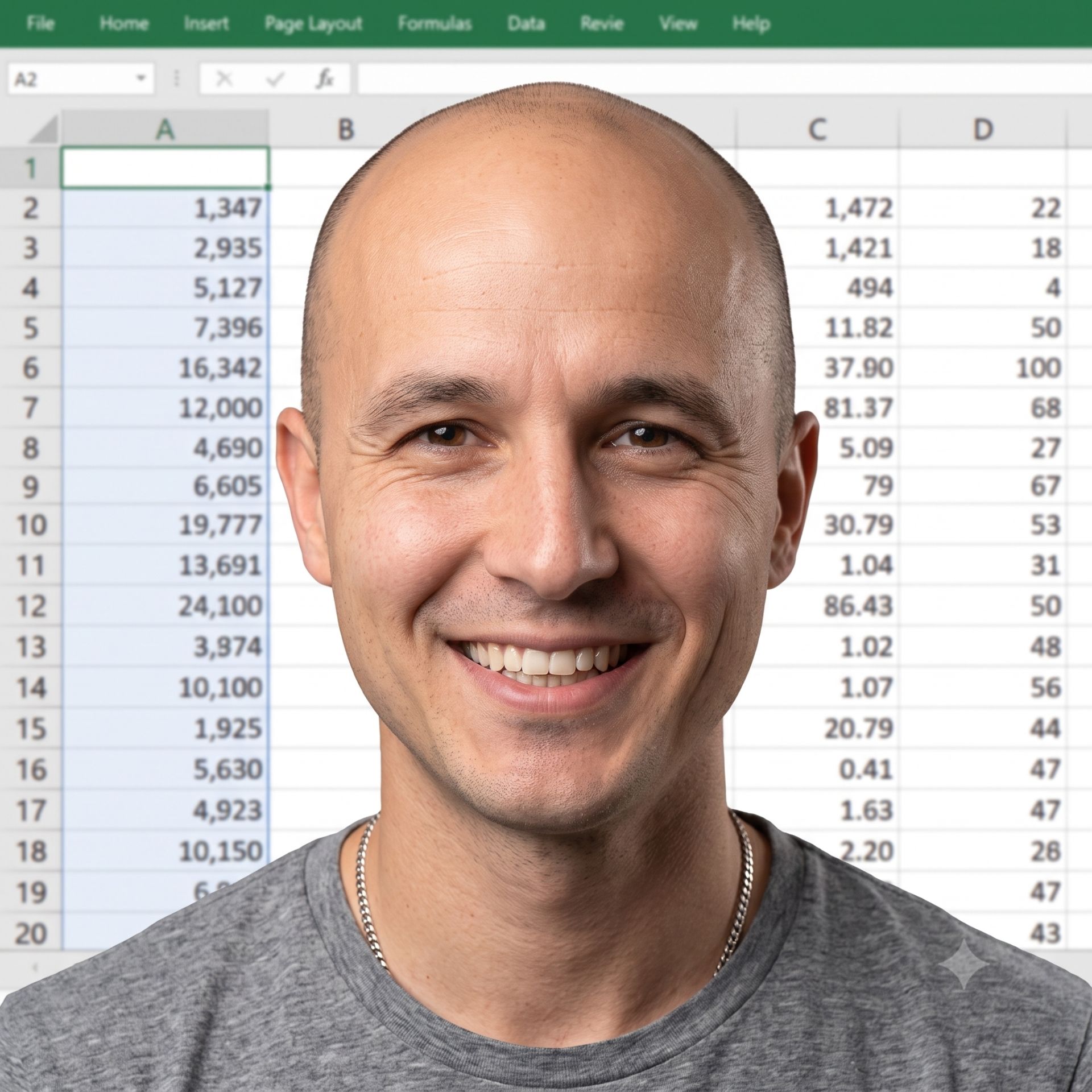 Иконка канала Таблицы Excel с Сергеем