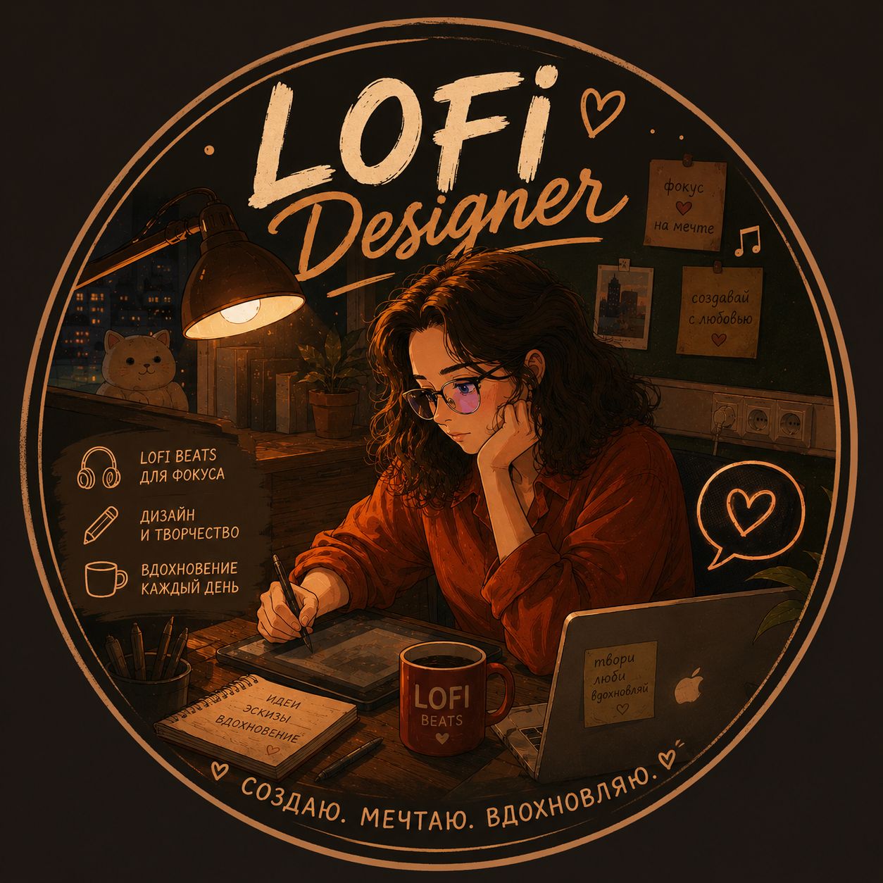 Иконка канала Lofi Music Designer