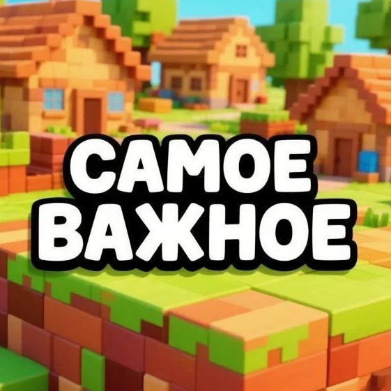 Иконка канала САМОЕ ВАЖНОЕ