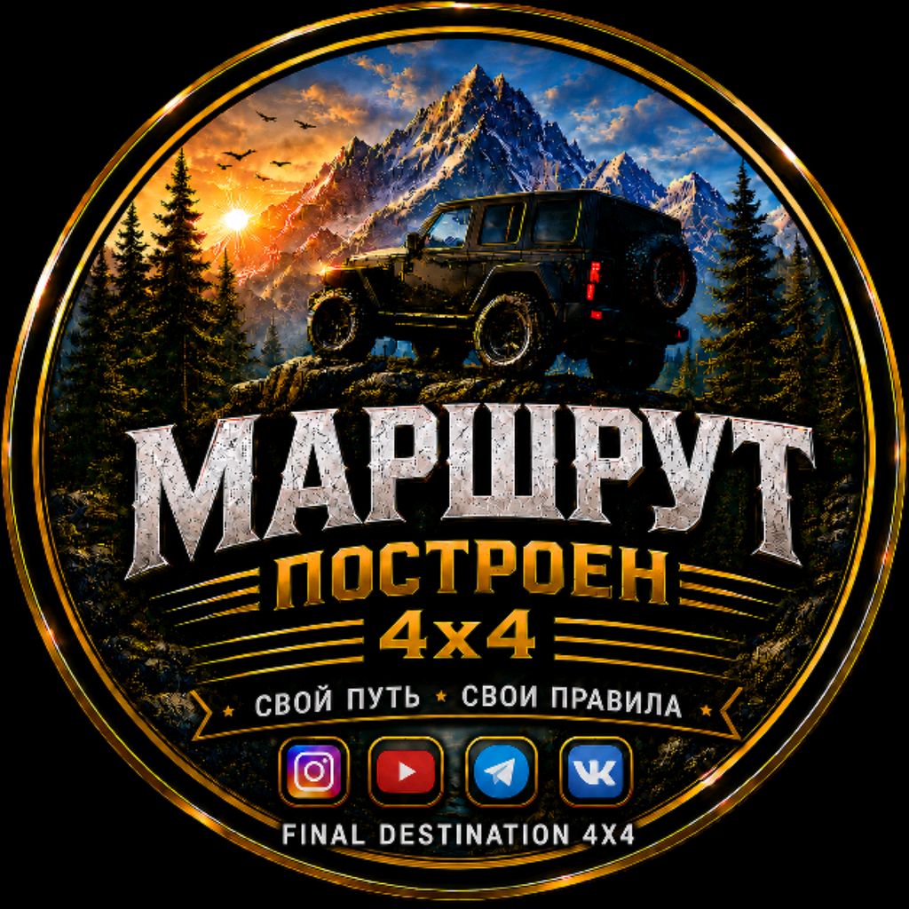 Иконка канала Маршрут Построен 4x4