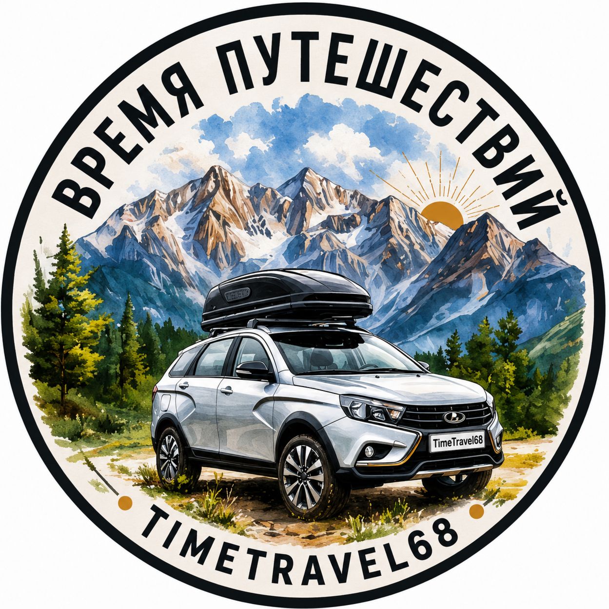 Иконка канала ВРЕМЯ ПУТЕШЕСТВИЙ