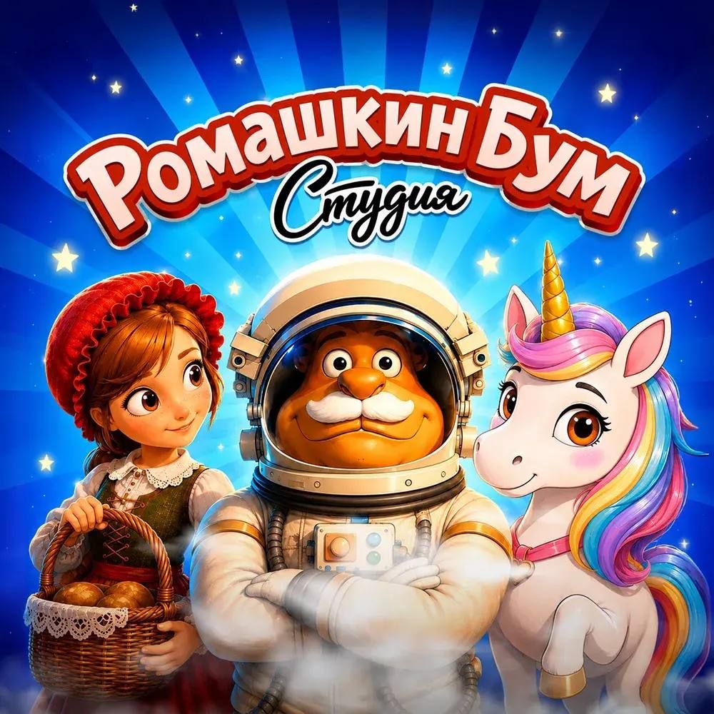 Иконка канала РОМАШКИНБУМ Студия Мультипликации