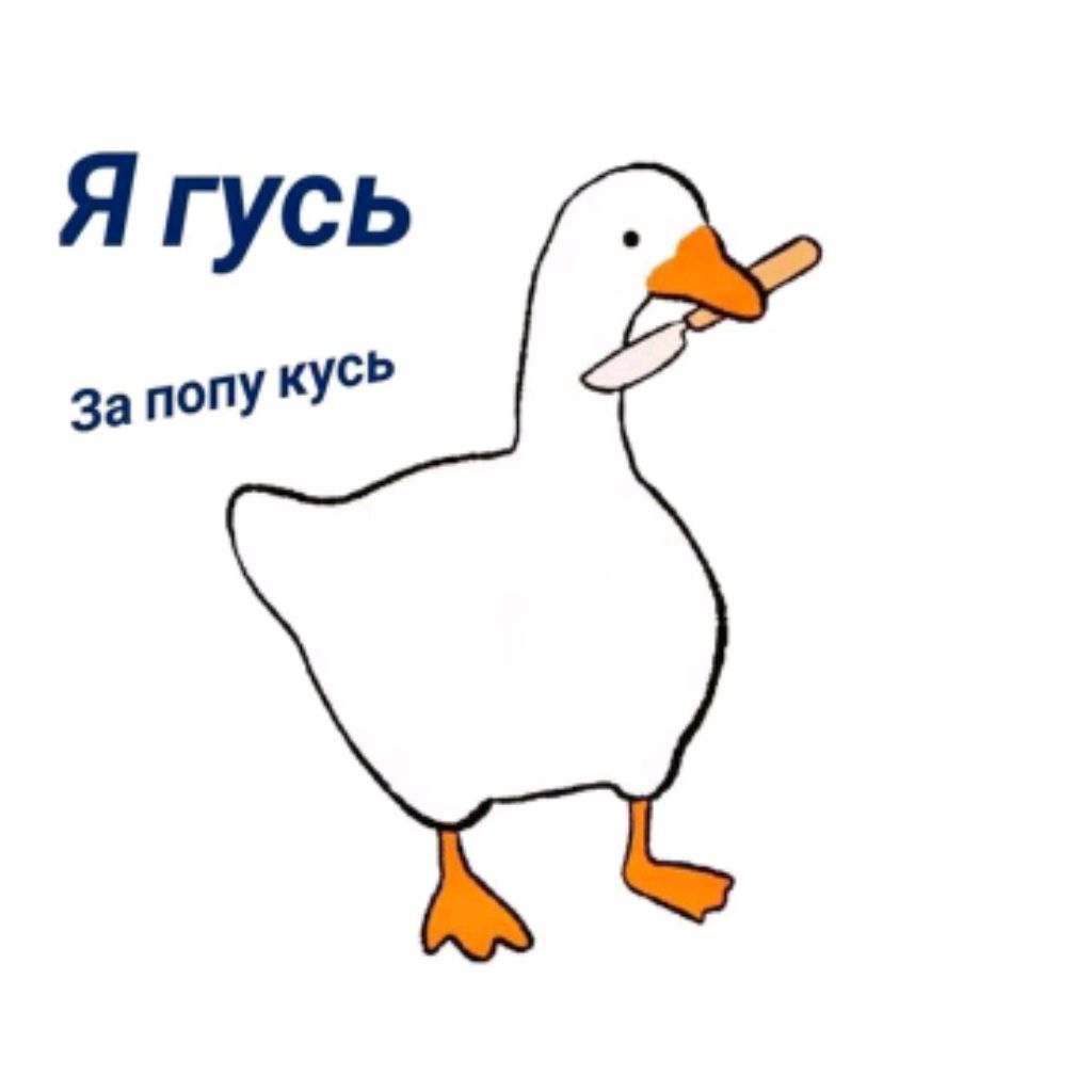 Иконка канала Я Гусь За Попу Кусь