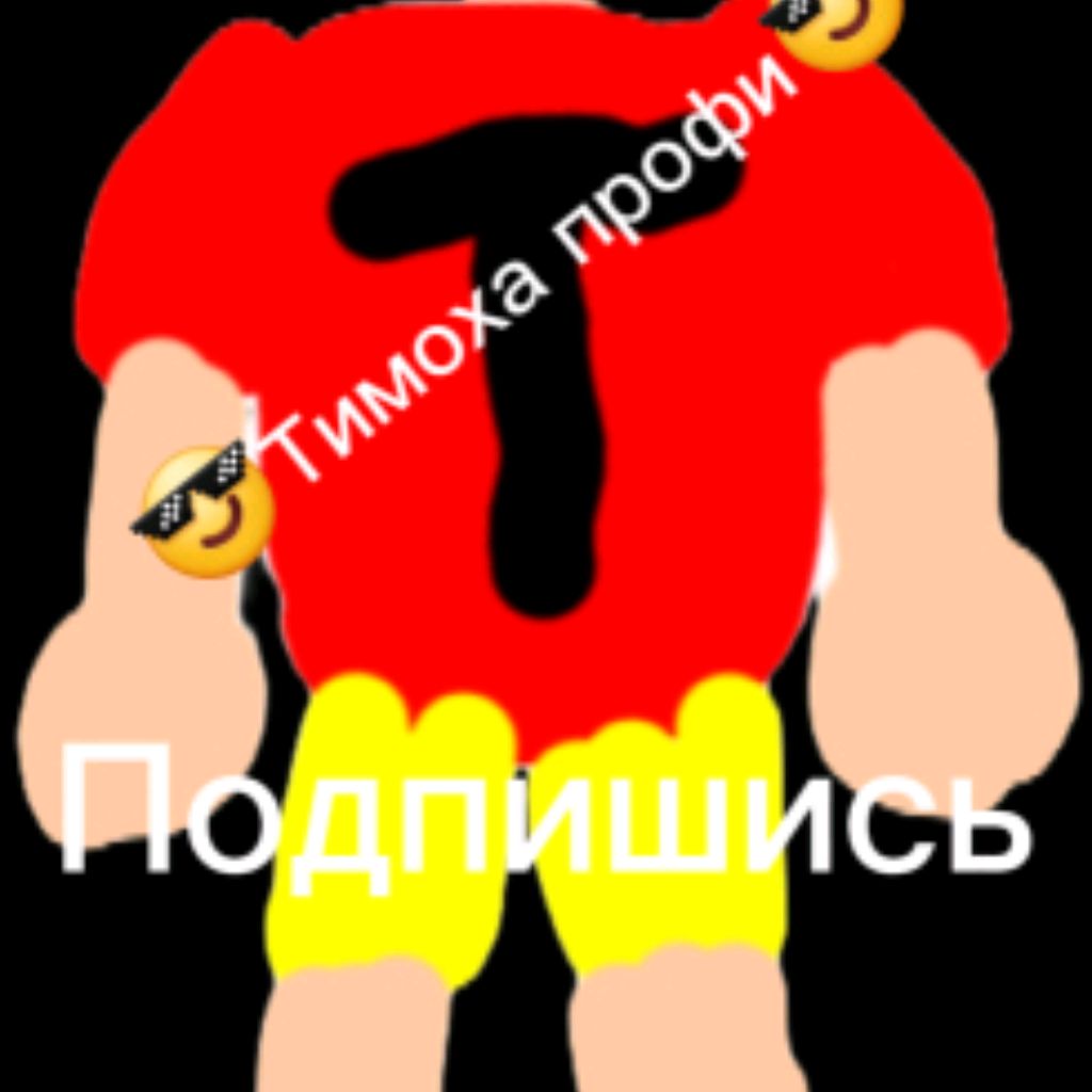 Иконка канала 😎Тимоха Профи😎