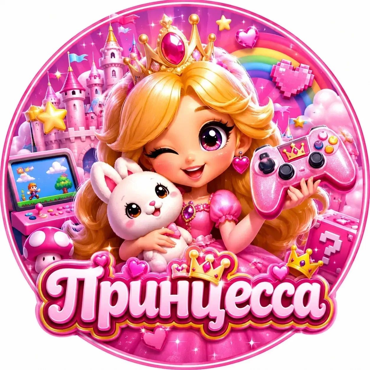 Иконка канала Принцесса