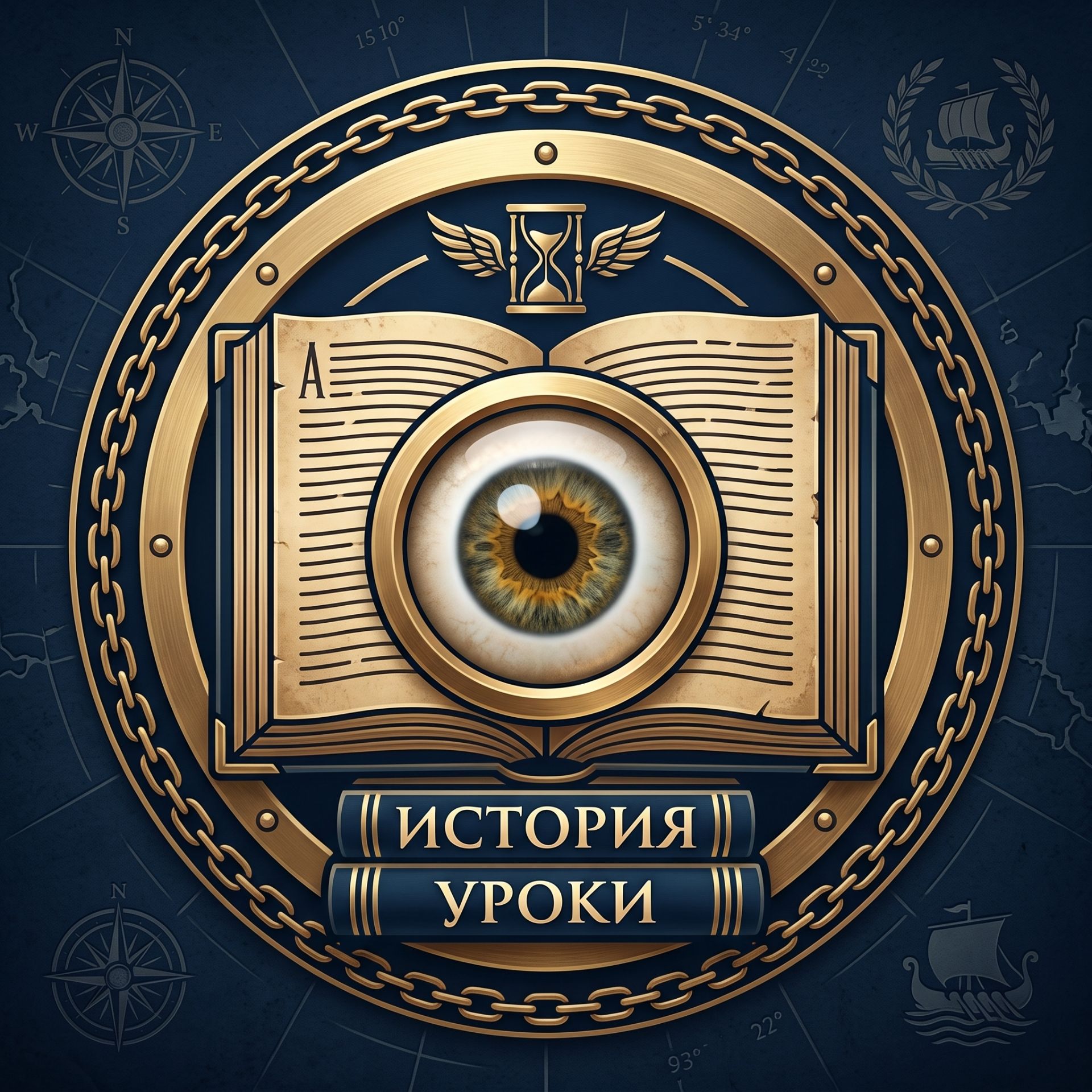 Иконка канала История по полочкам