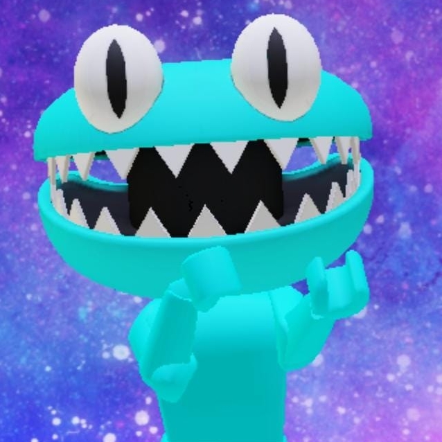 Иконка канала Cyan rainbow friends 🌈