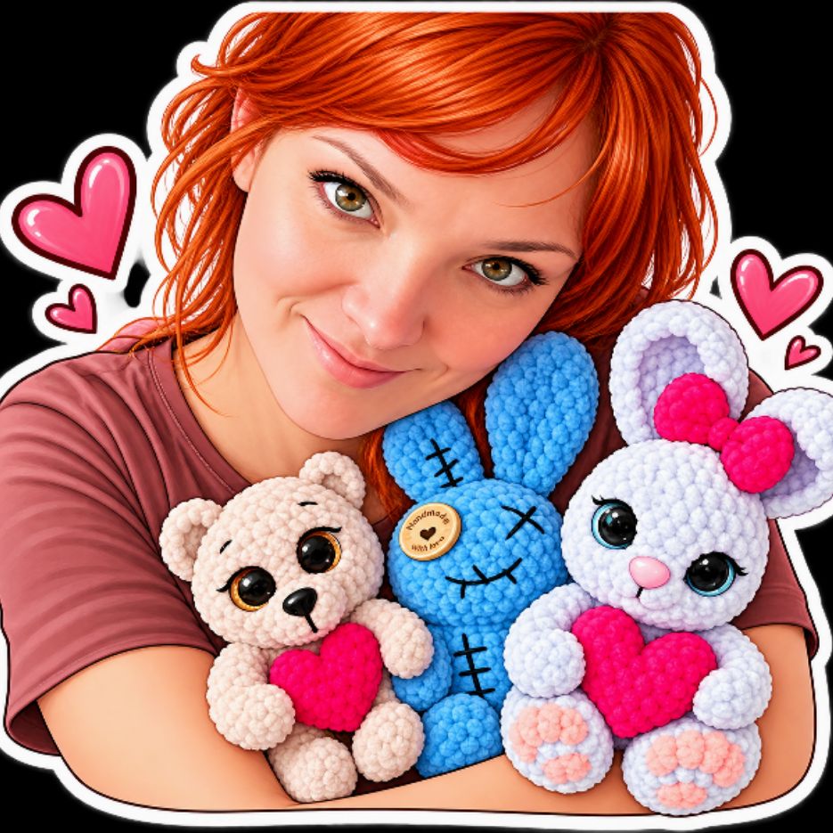 Иконка канала Даша и Кептяшки|Вязаные игрушки|МК|🧸