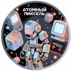 Иконка канала Атомный пиксель