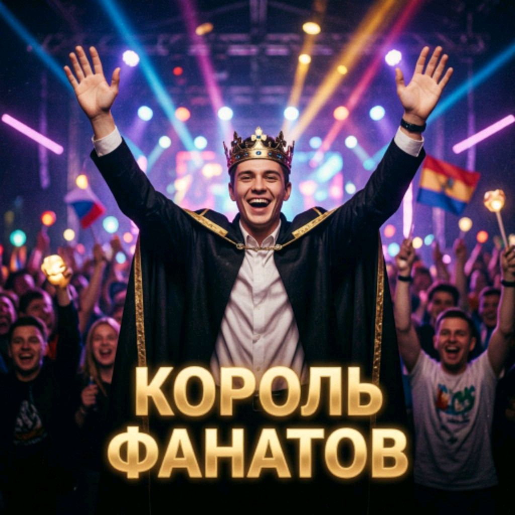 Иконка канала КОРОЛЬ ФАНАТОВ