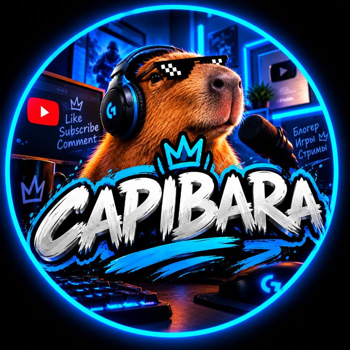 Иконка канала capibara
