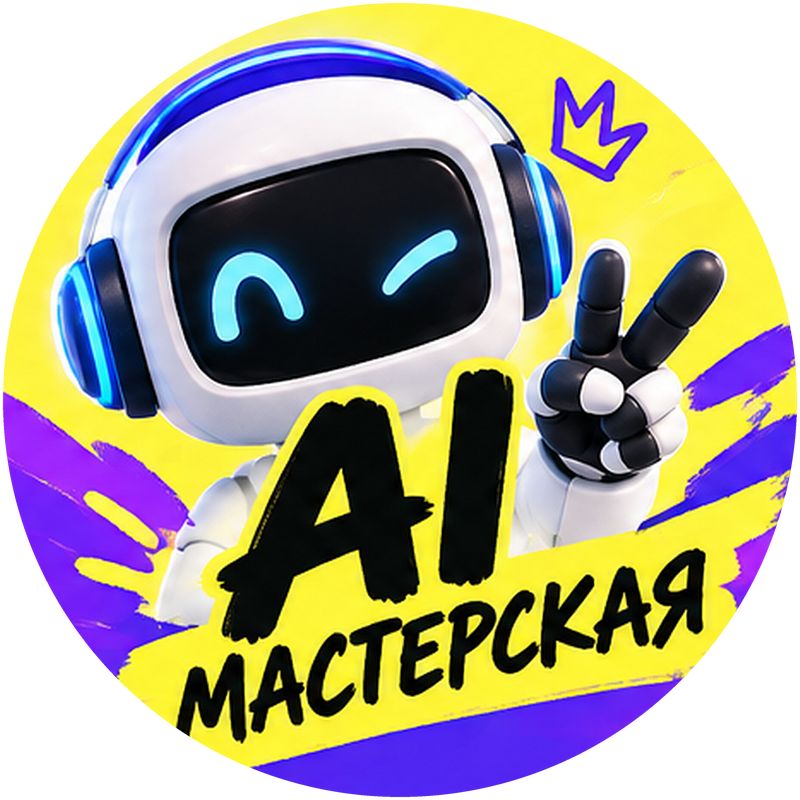 Иконка канала AI Мастерская | Нейросети для всех!