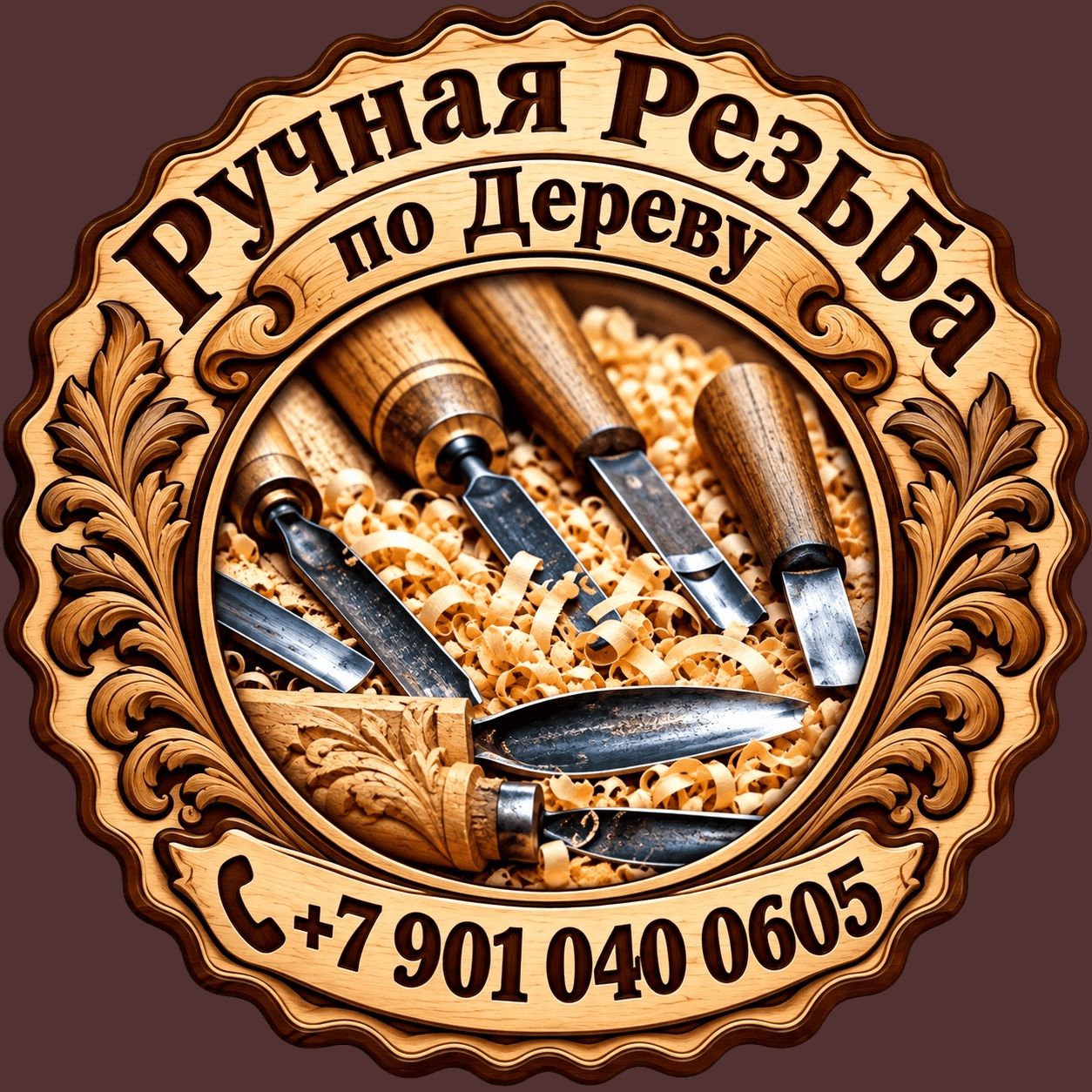 Иконка канала Ручная Резьба по Дереву