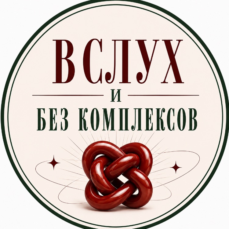 Иконка канала ВСЛУХ И БЕЗ КОМПЛЕКСОВ