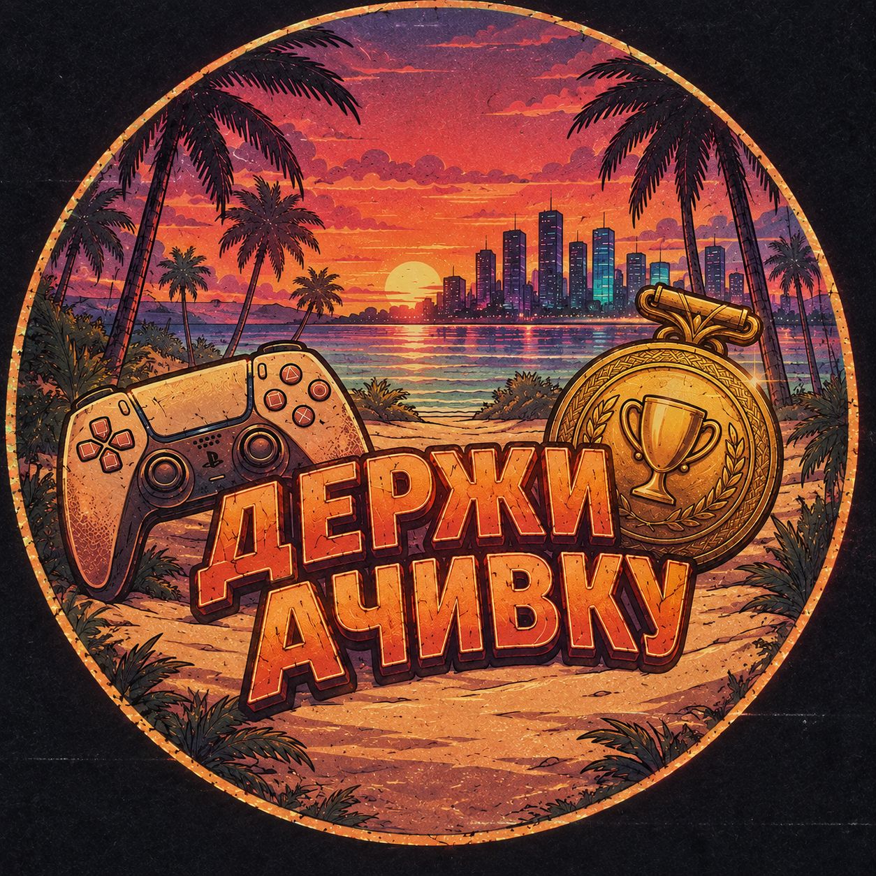 Иконка канала Держи Ачивку