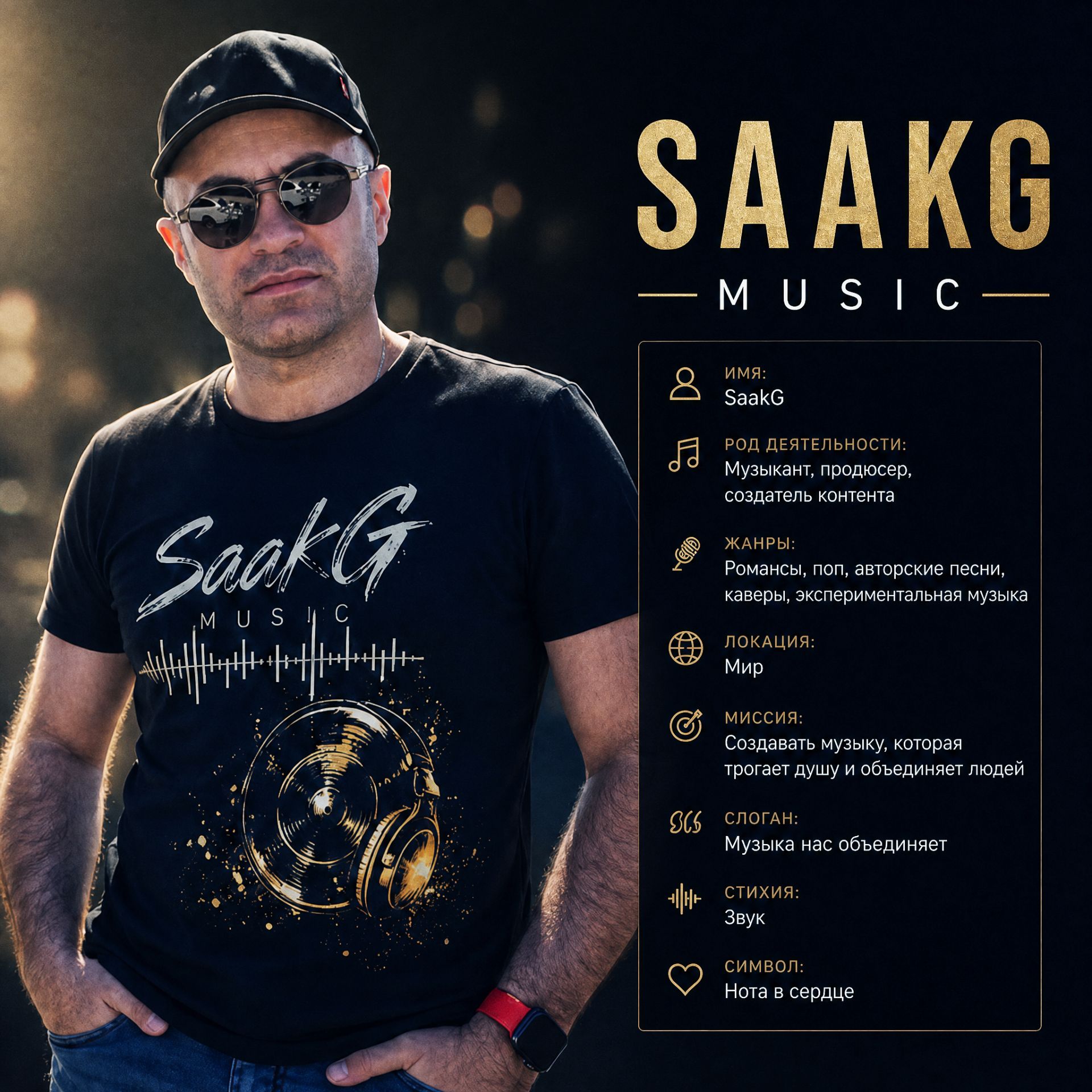 Иконка канала SaakG Music