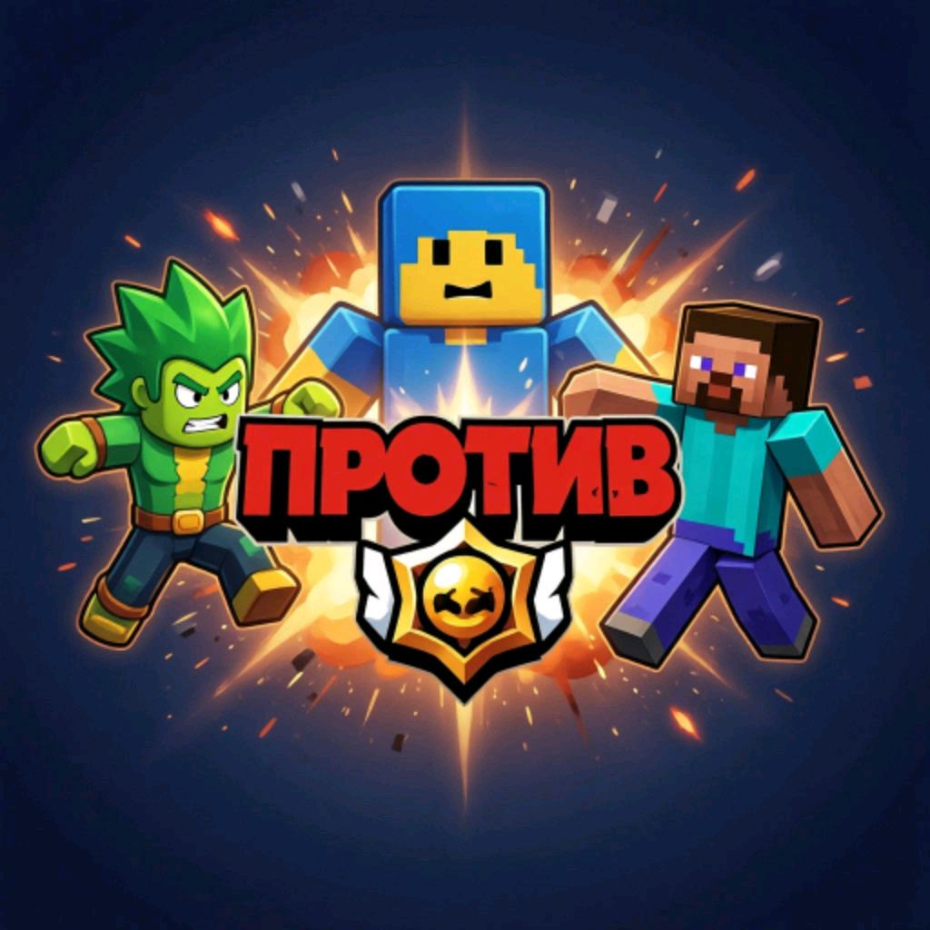 Иконка канала роблокс❤ майнкрафт❤ бравл❤